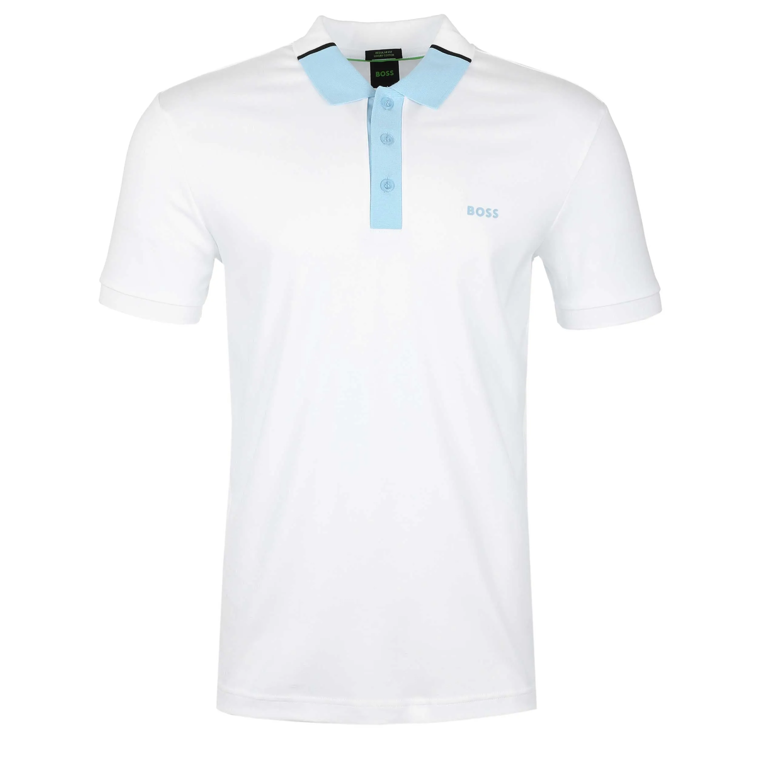 BOSS Paddy 3 Polo Shirt in White