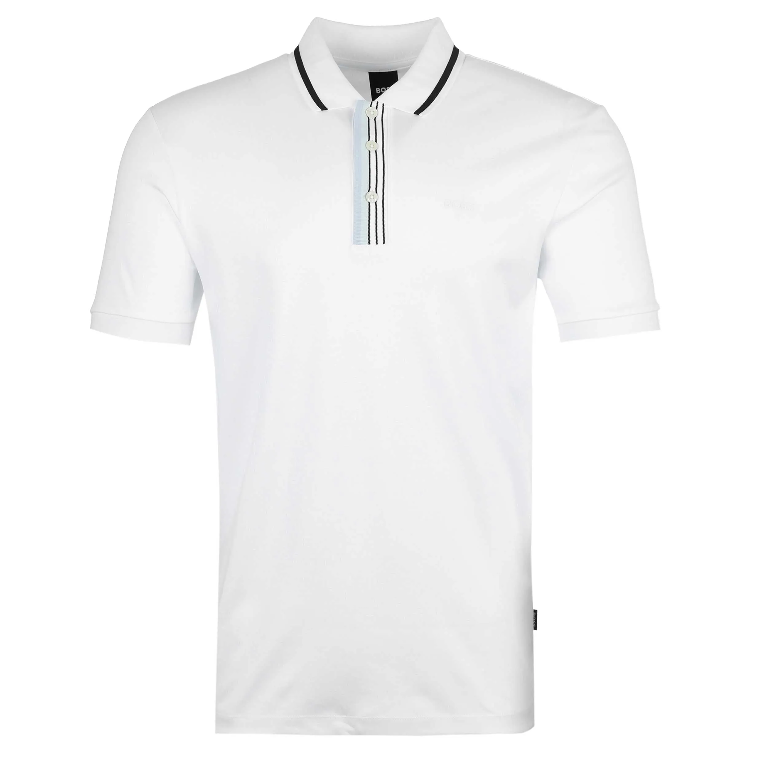 BOSS Parlay 157 Polo Shirt in White