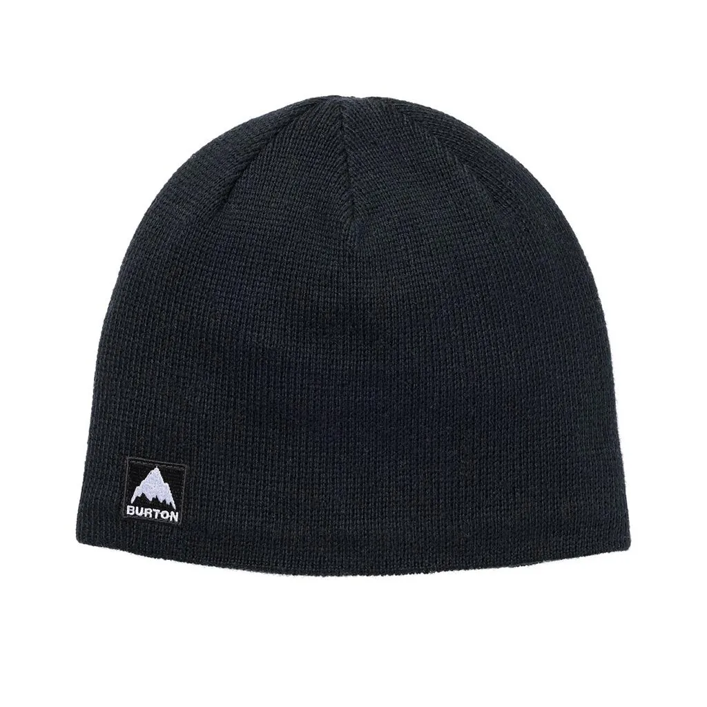 Burton Kids Mountain High Fleece Lined Beanie - True Black