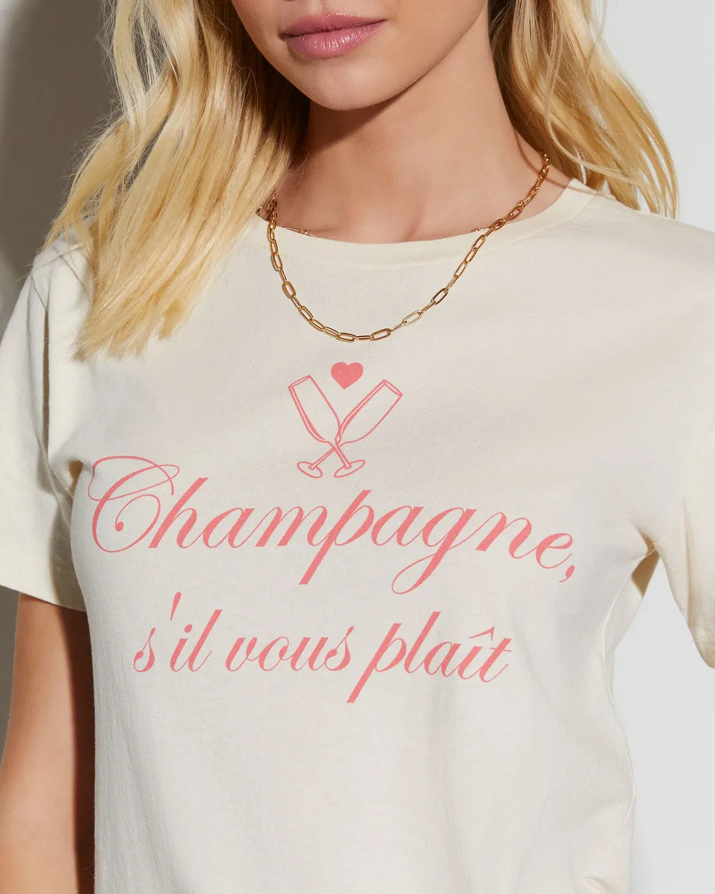 Champagne Graphic Tee