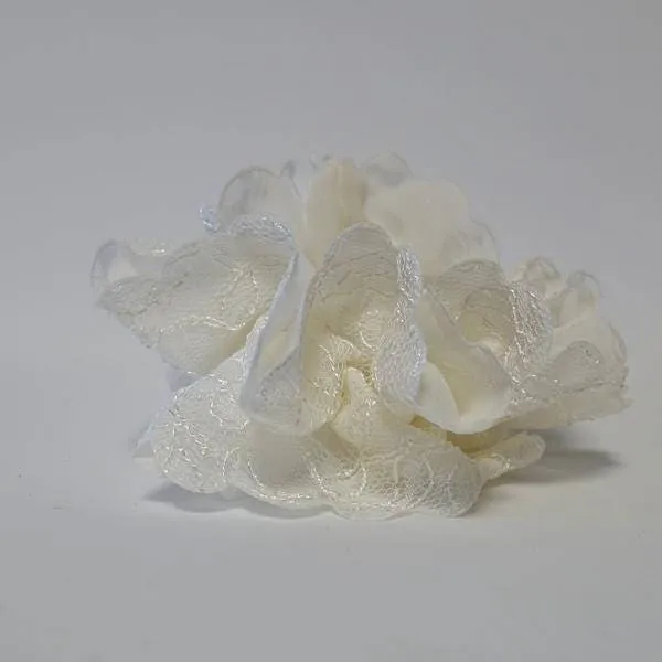 Chiffon Floral scrunchy Lace Combined Women scrunchie Hair Elastics petal Scrunchies