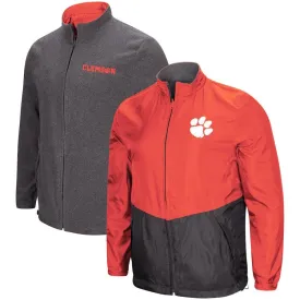 Clemson Tigers "Halfback" Reversible Polar Fleece/Rain Jacket