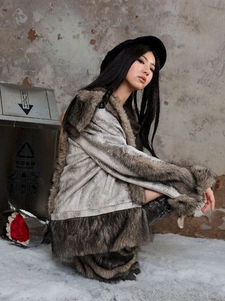 Deerskin velvet fur coat【s0000010491】