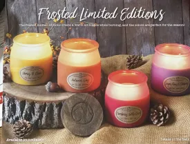 Frosted Limited Edition Candles