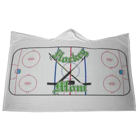 Hockey MOM HOODED BLANKET [UNIQUE, LIMITED EDITION]