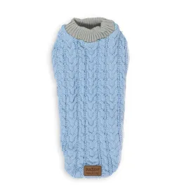 Kazoo Apparel Cable Knit Dog Jumper Blue Intermediate Medium***