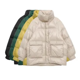 Loose and lightweight down jacket