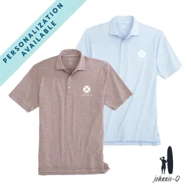 New! ATO Personalized Johnnie-O Striped Polo