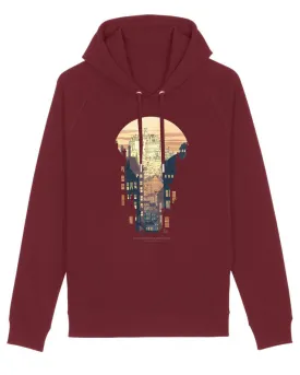 Organic City Silhouette Sider Hoodie