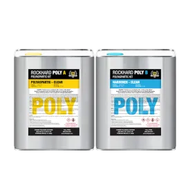 Polyaspartic Floor Coating - Rockhard Poly 2 Gal. Kit