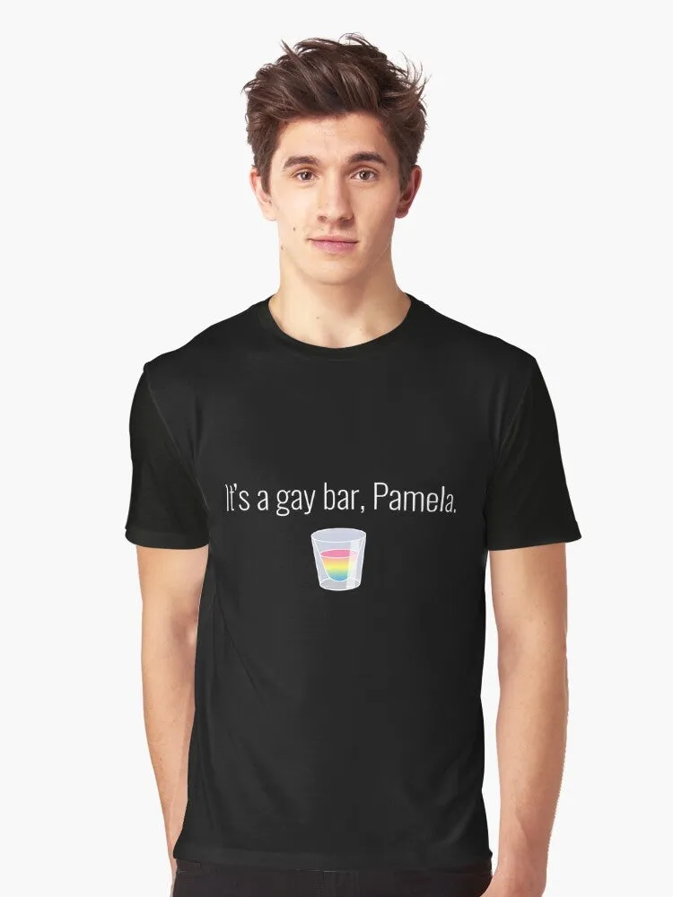 "Gay Bar" Graphic T-Shirt for LGBTQ  Pride