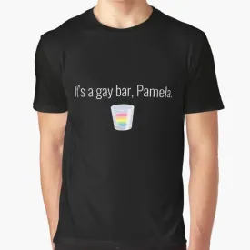 "Gay Bar" Graphic T-Shirt for LGBTQ  Pride