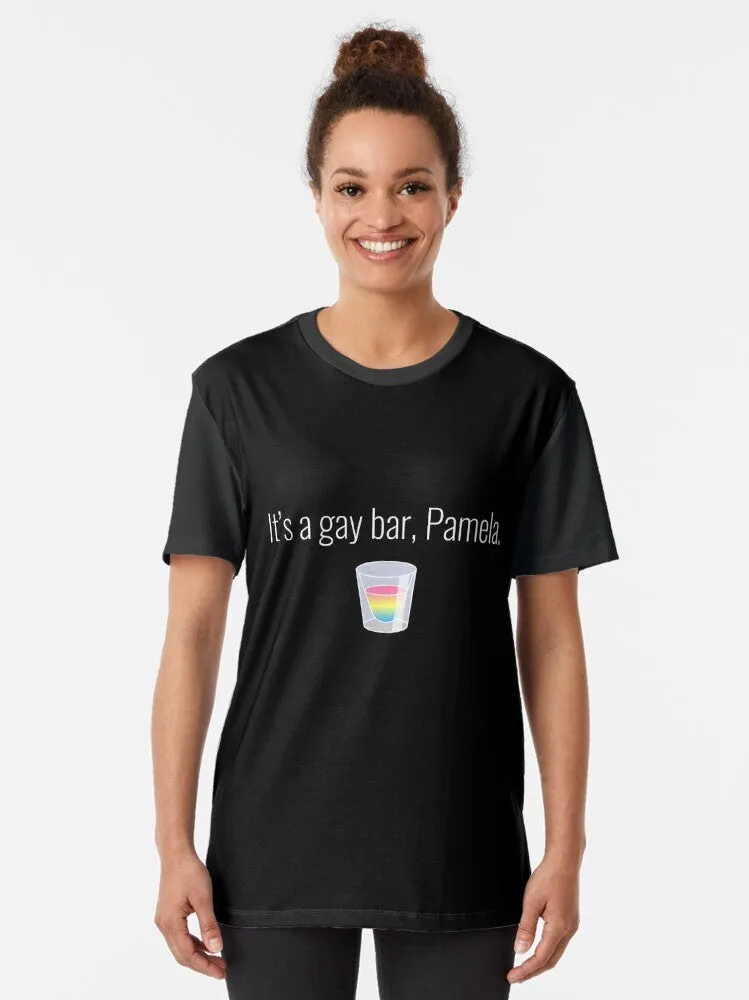 "Gay Bar" Graphic T-Shirt for LGBTQ  Pride