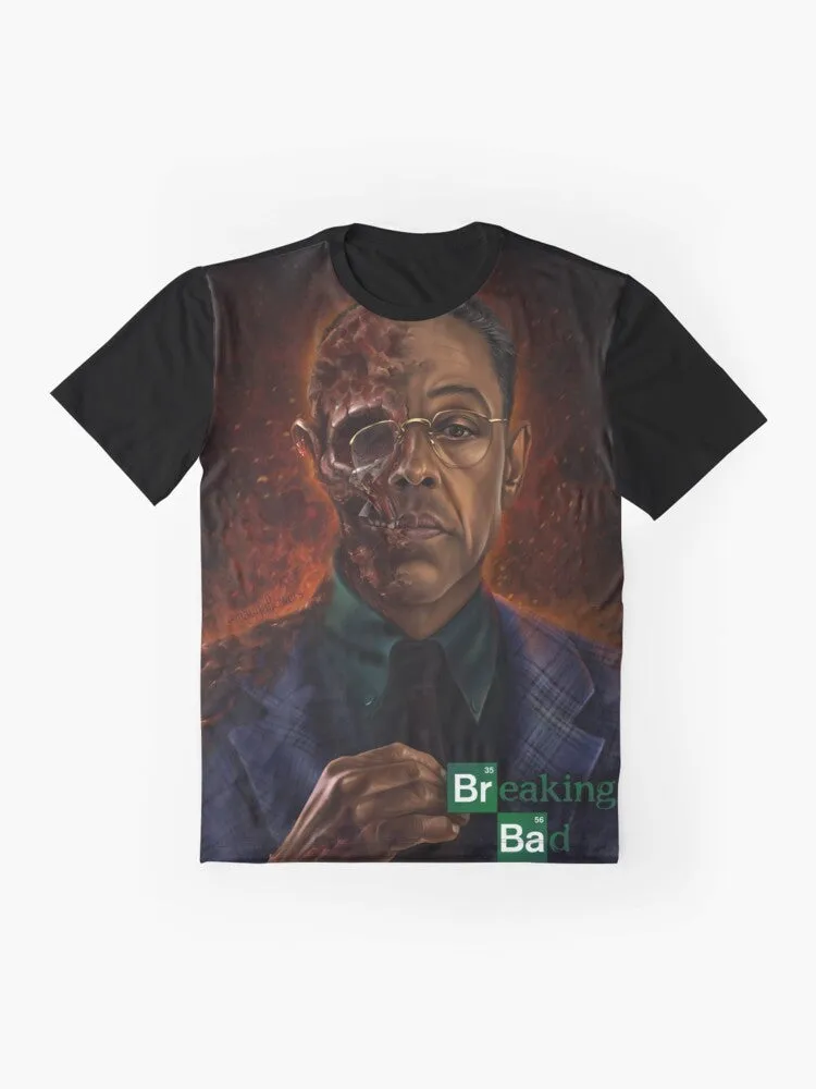 "Gustavo Fring Breaking Bad" Graphic T-Shirt