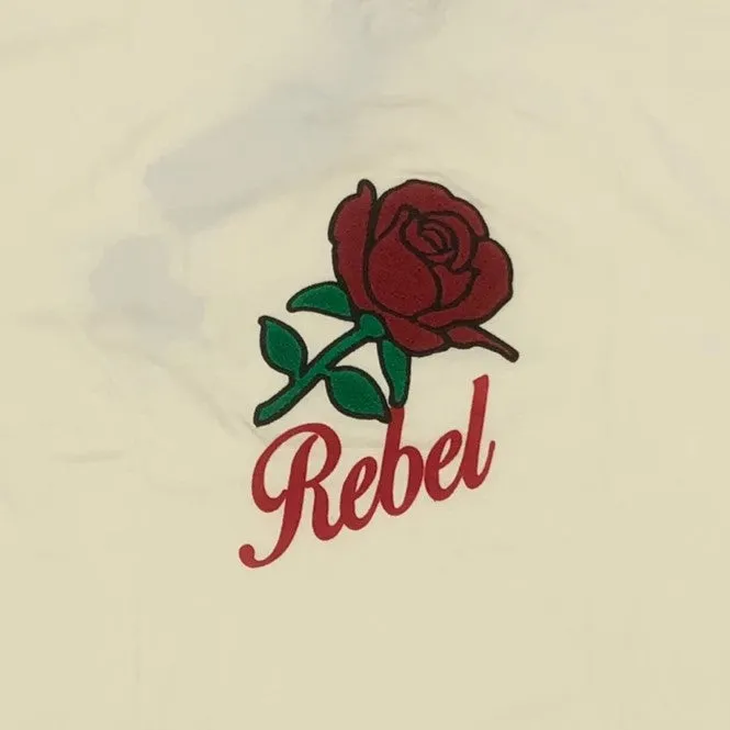 REBEL MINDS Rebel Rose Graphic T-Shirt