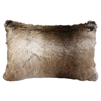 Sable Faux Fur Cushion