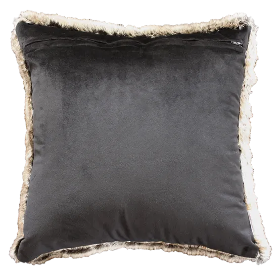 Sable Faux Fur Cushion