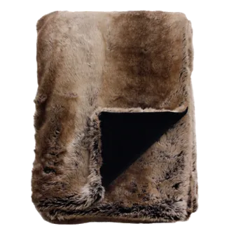 Sable Faux Fur Cushion