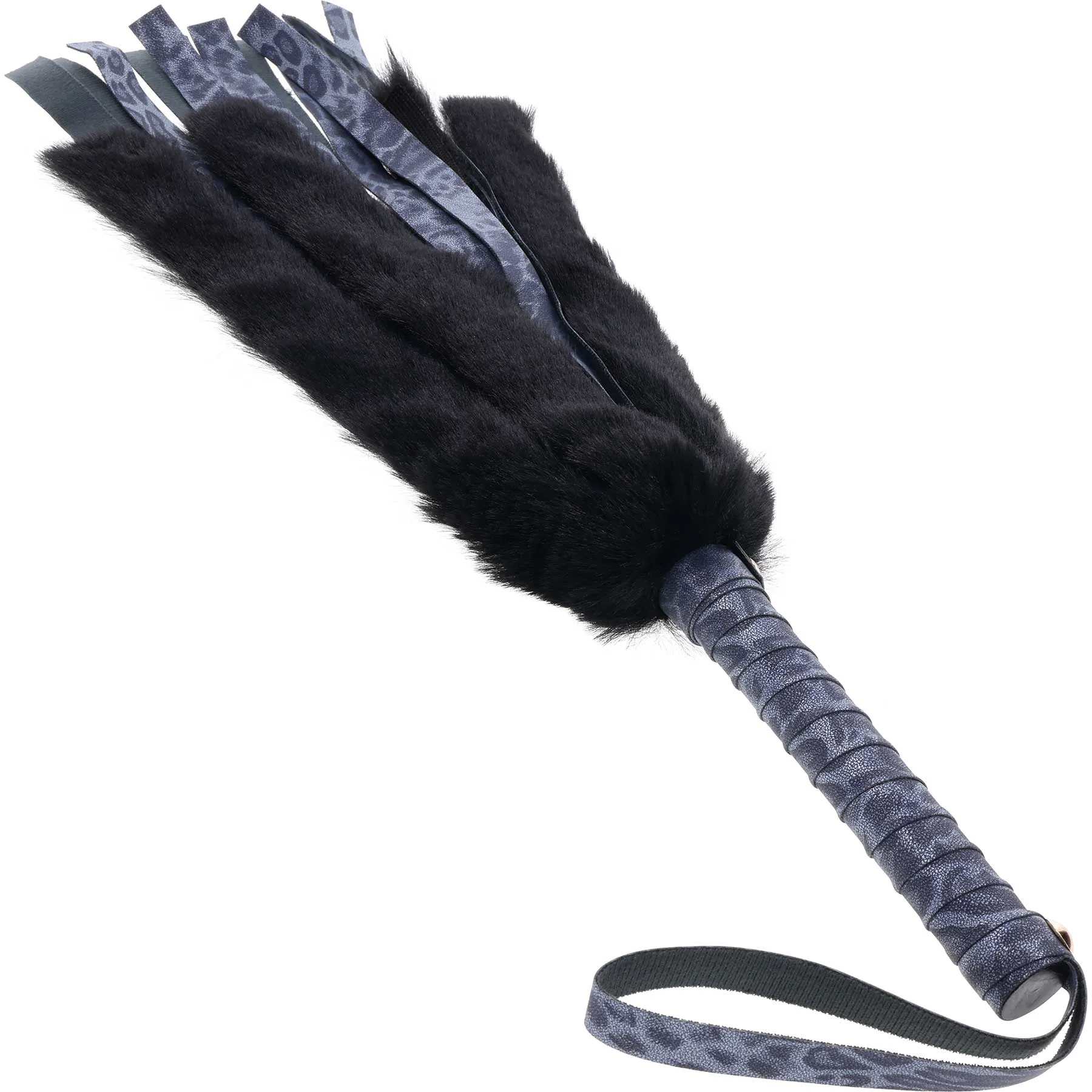 Sex & Mischief Cougar Faux Fur Flogger By Sportsheets