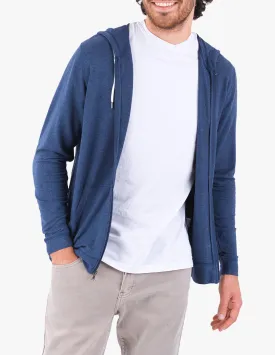 STONE CASHMERE ZIP UP