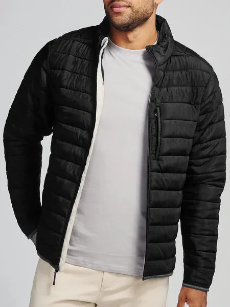 tasc Performance Men's Response Packable Puffer Jacket in Black