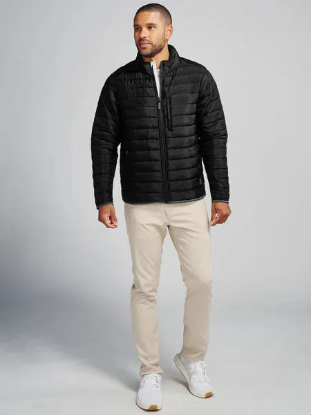 tasc Performance Men's Response Packable Puffer Jacket in Black