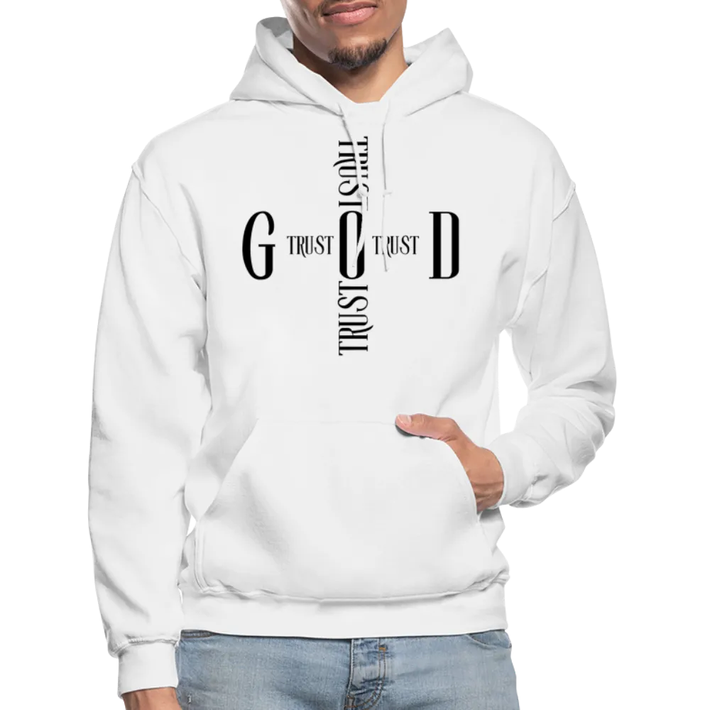 Uniquely You Mens Hoodie / Trust God Sweatshirt - S521545