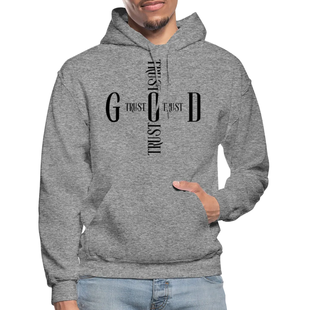 Uniquely You Mens Hoodie / Trust God Sweatshirt - S521545