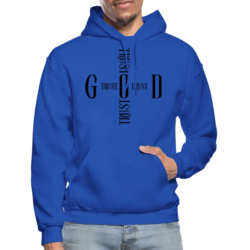 Uniquely You Mens Hoodie / Trust God Sweatshirt - S521545