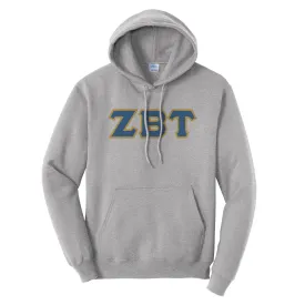 ZBT Greek Letter Graphic Hoodie